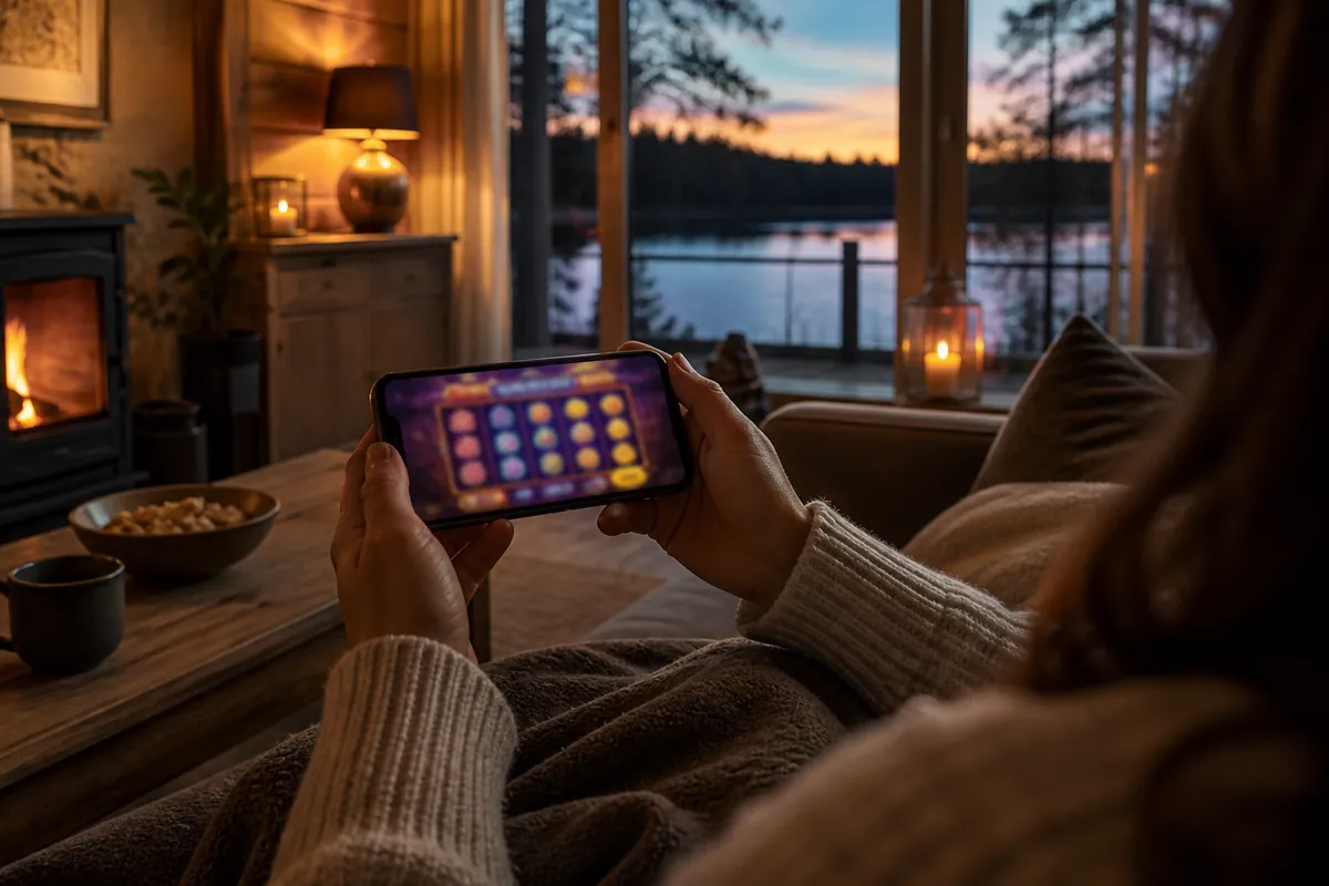 Mobilcasino i stugan – Casinostugan spelas i appen eller mobilens webbläsare